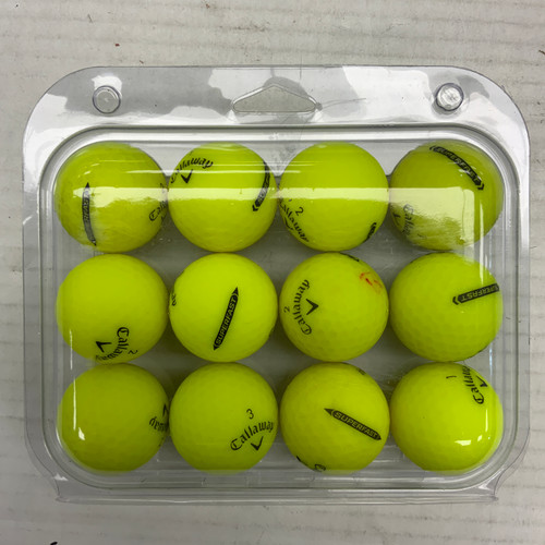 Vist Large View of Product Image Which is Used Callaway SUPERSOFT YELLOW 12 Pack - Golf Balls