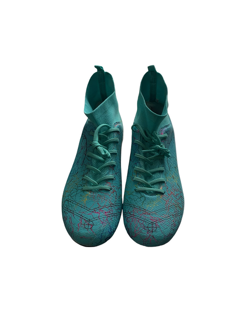 Vist Large View of Product Image Which is Used Adult FB Cleats Carolina Blue Senior 11
