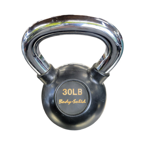 Vist Large View of Product Image Which is Used Kettle Dumbbell (Each) Black 30 lb