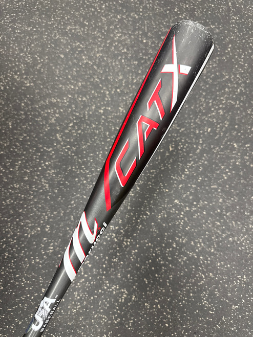 Vist Large View of Product Image Which is Used Marucci CAT X USA 2 5/8 Bat 27/16 -11