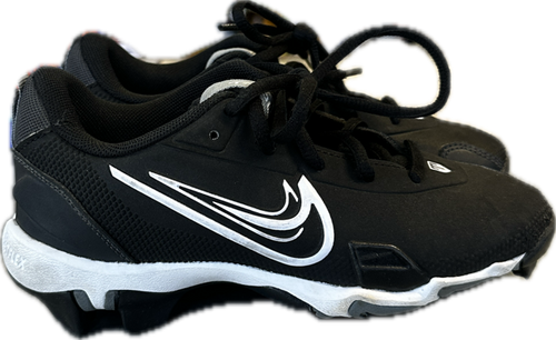 Vist Large View of Product Image Which is Used Nike TROUT Baseball Cleats Black Junior 01.5