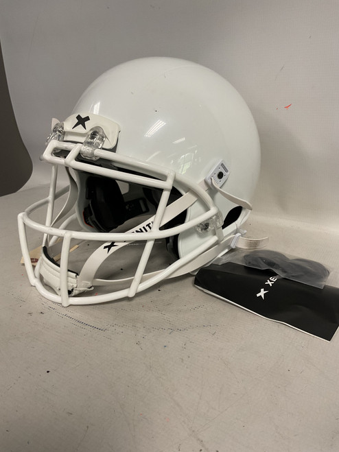 Vist Large View of Product Image Which is Used Xenith X2E+ FB Helmet White LG