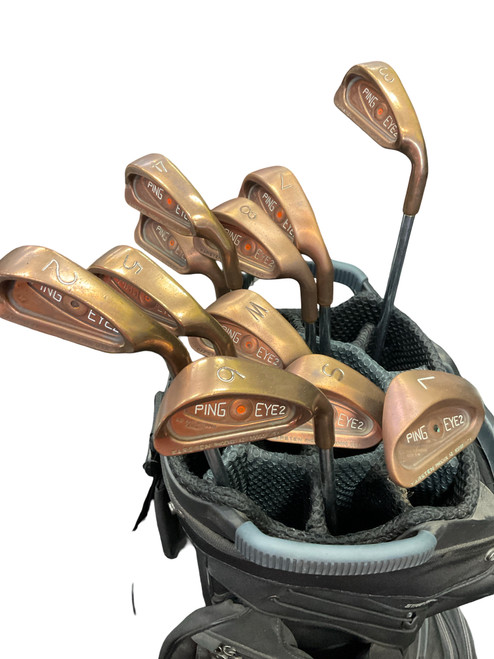 Vist Large View of Product Image Which is Used Ping EYE 2 ORANGE DOT Mens Complete Set RH 11 Piece