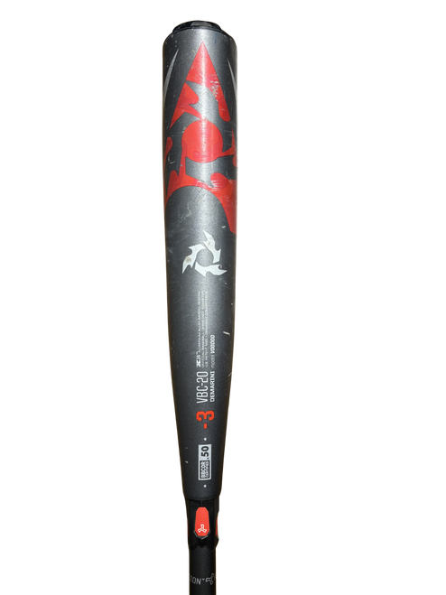 Vist Large View of Product Image Which is Used Demarini VOODOO BB/SB High School -3 Bat 33"