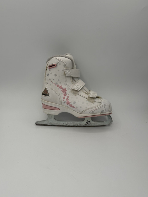 Vist Large View of Product Image Which is Used Jackson SOFT TEC Girls Figure Skate White Youth 13.0