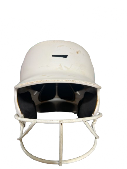 Vist Large View of Product Image Which is Used Easton GHOST HELMET T-BALL/SMALL Batting Helmet w/Mask White XS/S
