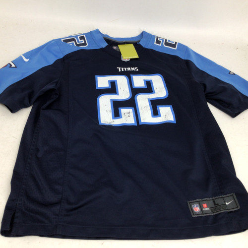 Vist Large View of Product Image Which is Used Nike TITANS 22 HENRY SR LG JERSEY S.S. Spirit Wear M LG
