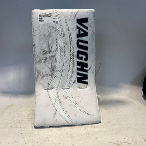 Vist Large View of Product Image Which is Used Vaughn V6 Senior Goalie Catcher White