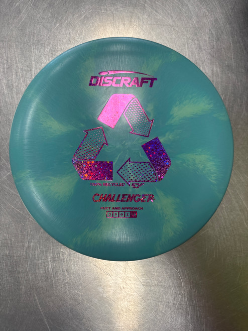 Vist Large View of Product Image Which is Used Discraft ESP CHALLENGER Disc Golf Putter Green