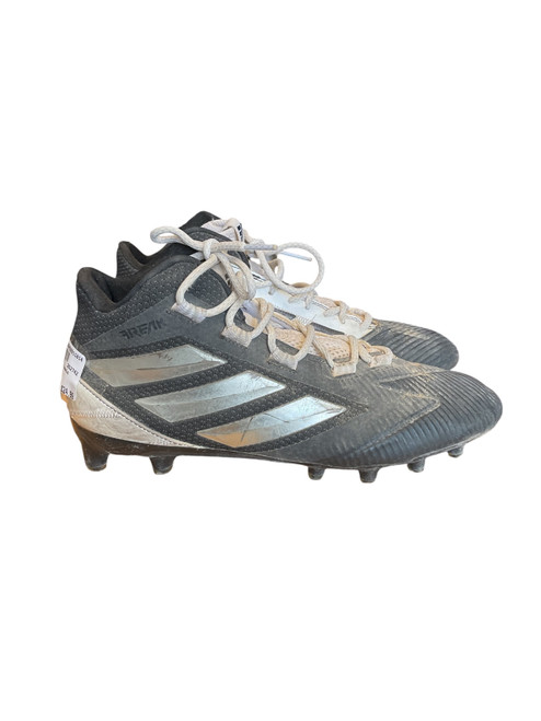 Vist Large View of Product Image Which is Used Adidas Adult FB Cleats Black And White Senior 9