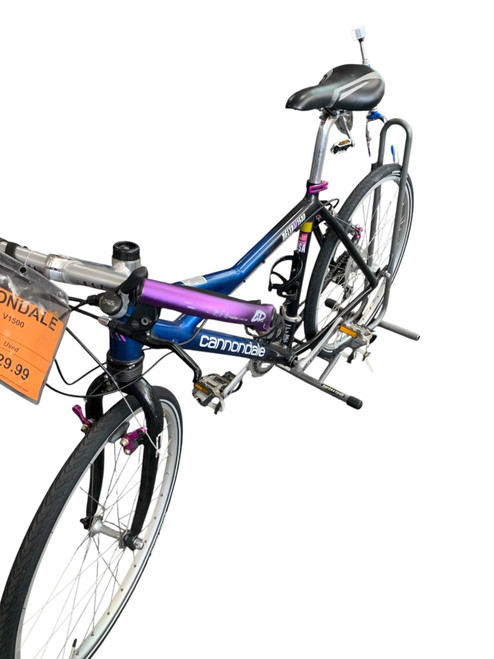 Vist Large View of Product Image Which is Used Cannondale DELTA V1500 Hybrid/City Bike Mens Black 54-55cm - MD Frame