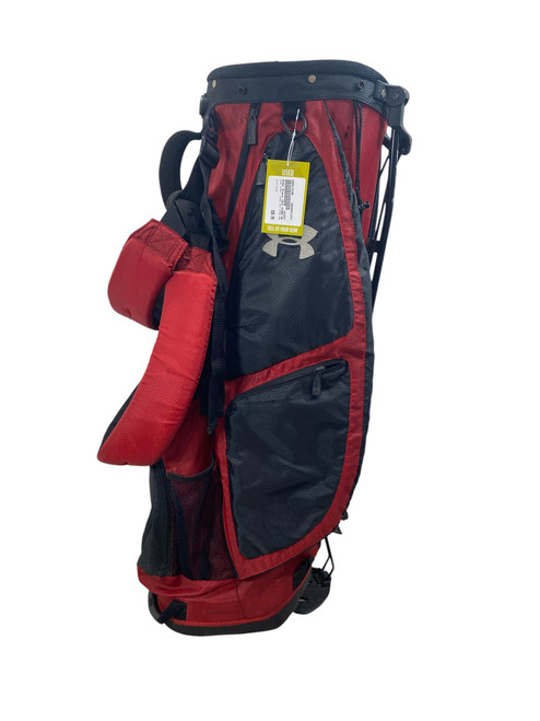 Vist Large View of Product Image Which is Used Under Armour GOLF STAND BAG Mens Stand Bag Black
