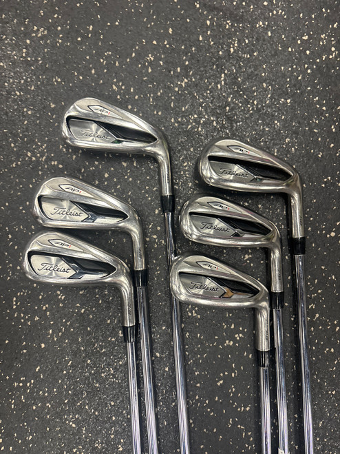Vist Large View of Product Image Which is Used Titleist AP1 718 Mens Iron Set RH 6I-GW/AW