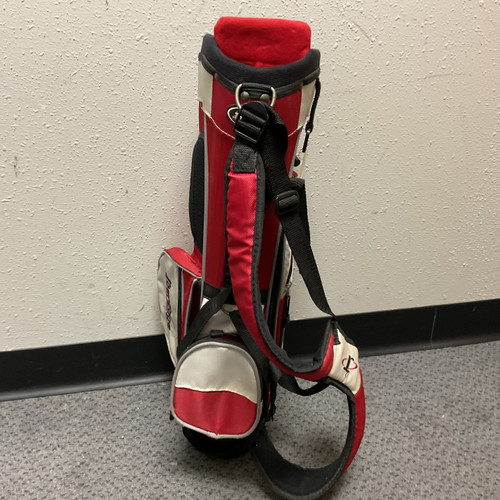 Vist Large View of Product Image Which is Used Tour Edge Jr Stand Bag White/Black/Red
