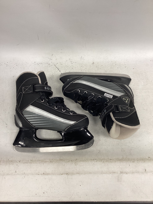 Vist Large View of Product Image Which is Used Jackson SOFTTEC Boys Softboot Skate Black Youth 13.0