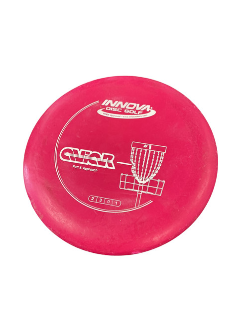 Vist Large View of Product Image Which is Used Innova PUTTER Disc Golf Putter Red