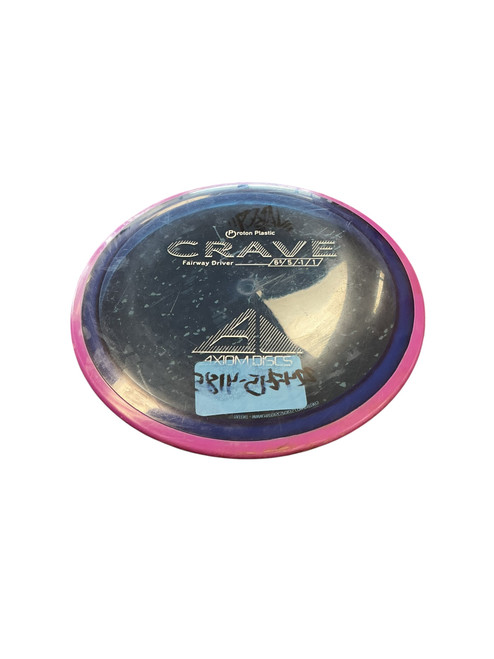 Vist Large View of Product Image Which is Used CRAVE Disc Golf Driver Purple
