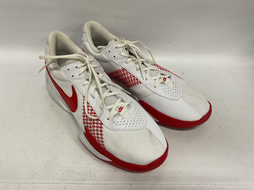 Vist Large View of Product Image Which is Used Nike Basketball Shoes M Cardinal And White Senior 15