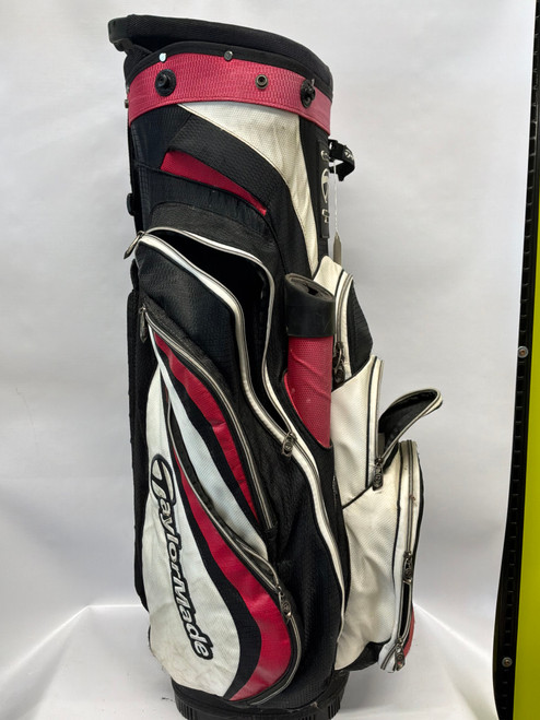 Vist Large View of Product Image Which is Used Taylormade CATALINA 3.0 Mens Cart Bag Black