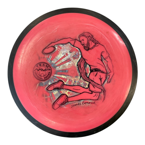 Vist Large View of Product Image Which is Used MVP NEUTRON ZENITH Disc Golf Driver Red 168g