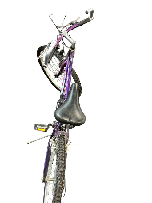 Vist Large View of Product Image Which is Used Huffy SLEDGE HAMMER Mountain Bike Mens Purple 43-47cm - 17-18" - MD Frame