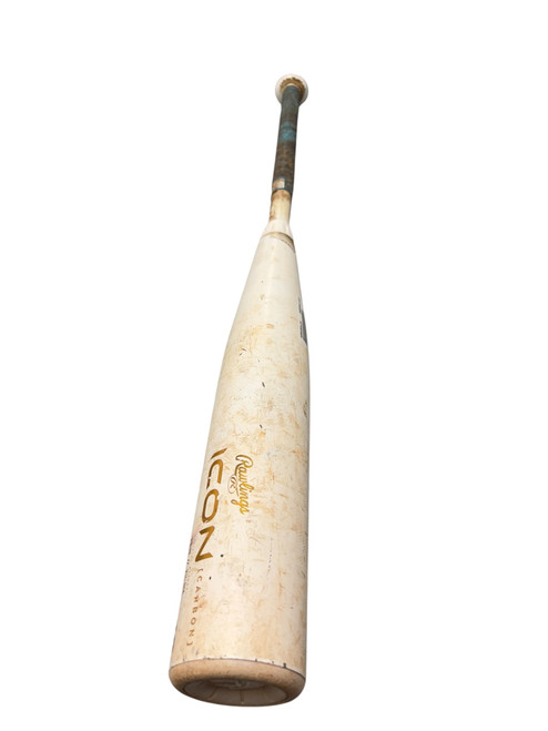 Vist Large View of Product Image Which is Used Rawlings ICON CARBON BB/SB USSSA 2 3/4 Bat 29"
