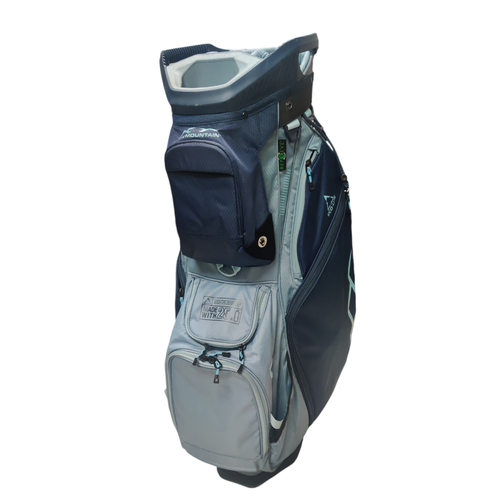 Vist Large View of Product Image Which is Used Sun Mtn ECO-LITE Mens Golf Cart Bag Navy Blue