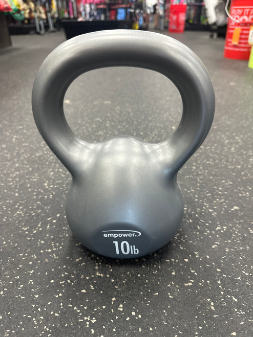 Vist Large View of Product Image Which is Used Kettle Dumbbell (Each) Grey 10 lb
