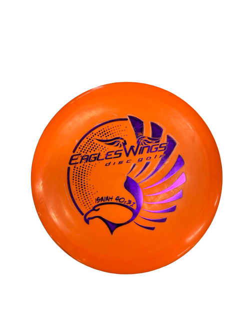 Vist Large View of Product Image Which is Used Eagle EAGLE WINGS DISC Disc Golf Driver Orange