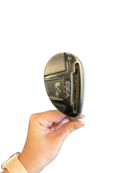 Vist Large View of Product Image Which is Used Adams IDEA TECH V4 Mens Hybrid Club RH 4 Hybrid