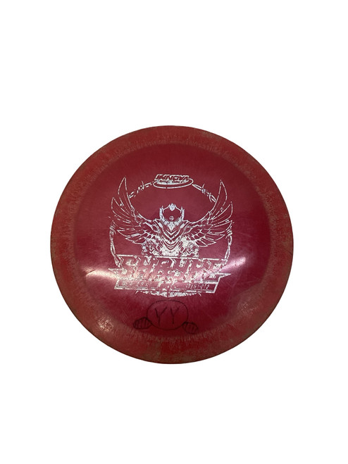 Vist Large View of Product Image Which is Used Innova SHRYKE DISTANCE DRIVER Disc Golf Driver Red 156g