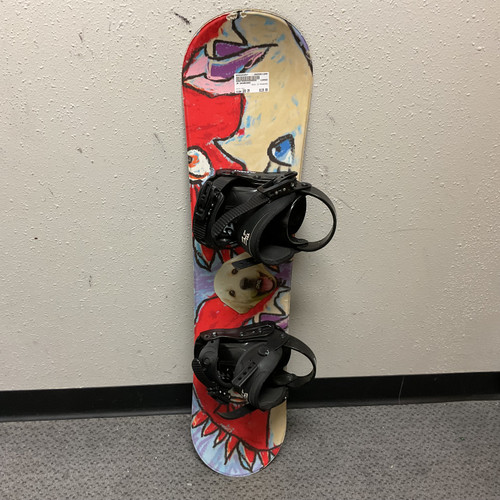 Vist Large View of Product Image Which is Used JR SNOWBOARD Red 100 cm