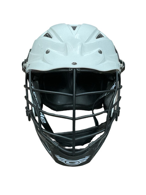 Vist Large View of Product Image Which is Used Cascade CPV-R Lacrosse Helmet White S/M