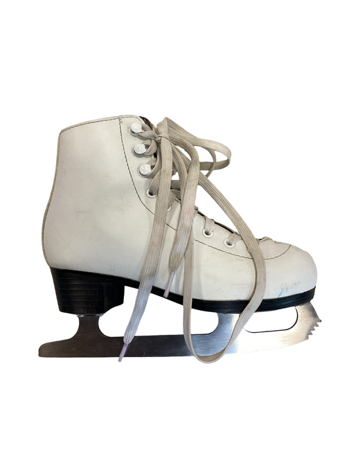 Vist Large View of Product Image Which is  VIC DREAM Girls Figure Skate White Junior 01