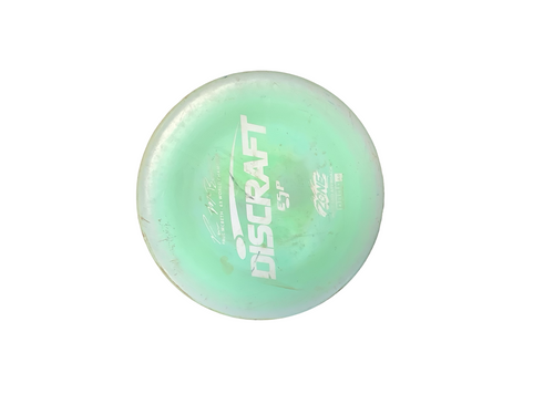 Vist Large View of Product Image Which is Used Discraft ESP Disc Golf Putter Turquoise