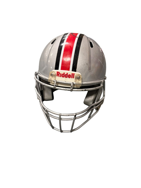 Vist Large View of Product Image Which is Used Riddell HELMET FB Helmet Grey SM