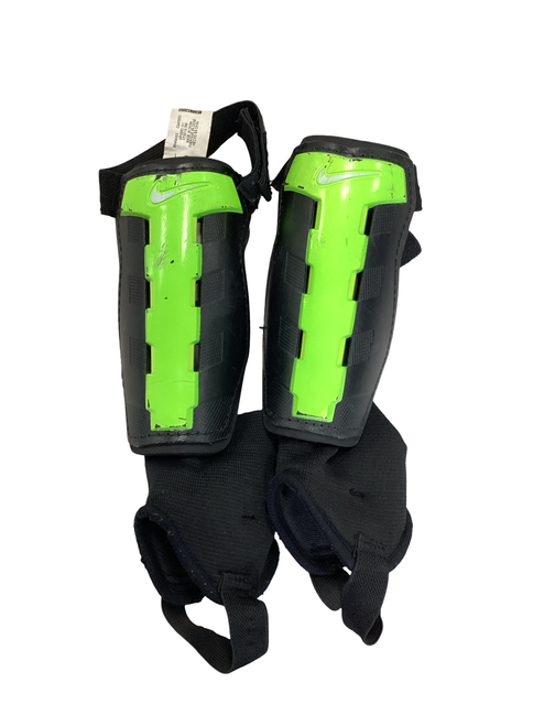 Vist Large View of Product Image Which is Used Nike Soccer Shin Guards Youth Black MD