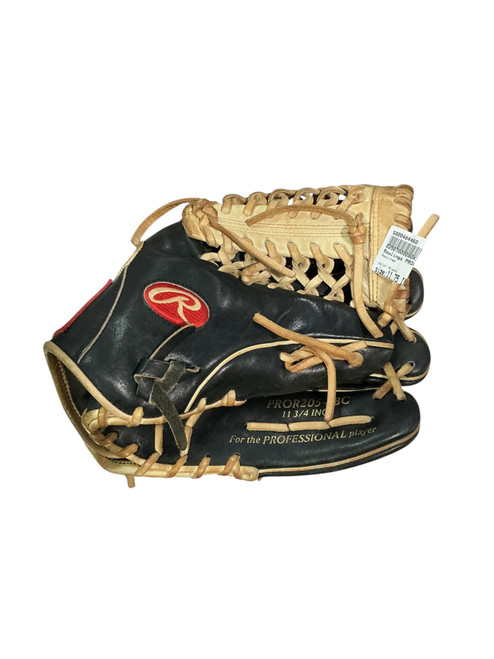 Vist Large View of Product Image Which is Used Rawlings PROR205-4BC BB/SB Glove RH Throw Black 11 3/4"