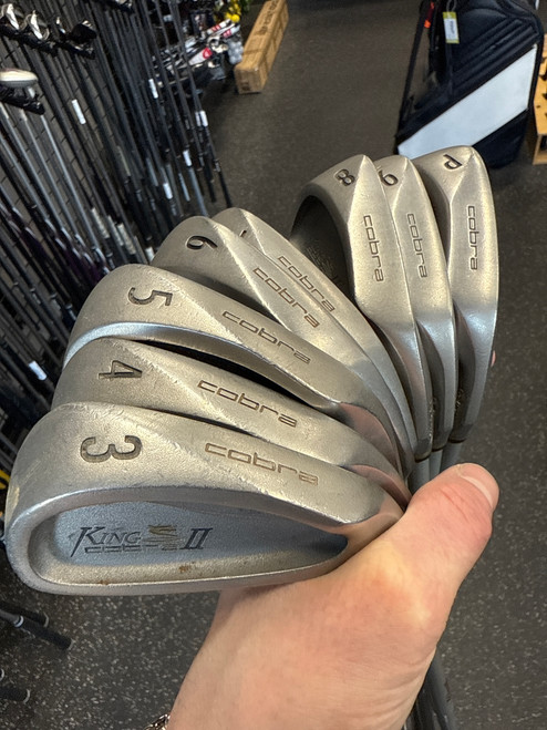 Vist Large View of Product Image Which is Used Cobra KING COBRA II OVERSIZE Mens Iron Set RH 3I-PW