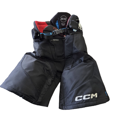 Vist Large View of Product Image Which is Used CCM JETSPEED FT6 PRO PANTS Senior Pant Black MD