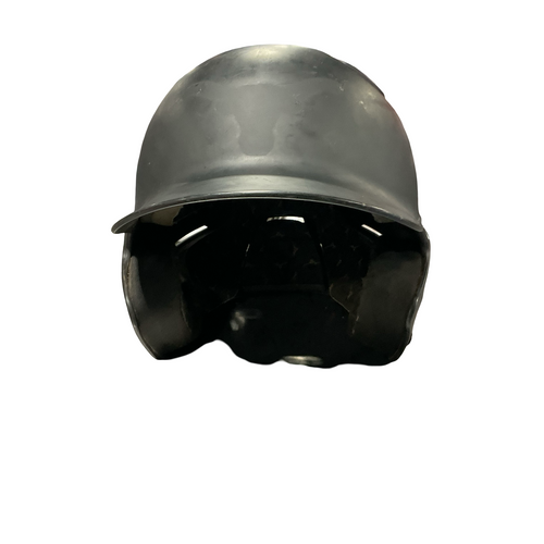 Vist Large View of Product Image Which is Used Mizuno BLACK BASEBALL HELMET Batting Helmet No Mask Black One Size