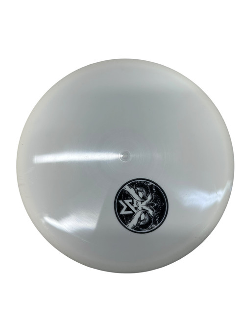 Vist Large View of Product Image Which is Used Latitude 64 CLAYMORE Disc Golf Putter White 176g