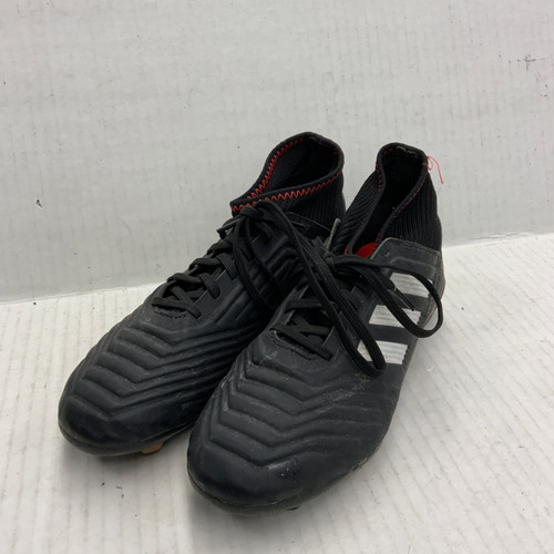 Vist Large View of Product Image Which is Used Adidas Soccer Cleats Black Junior 04.5
