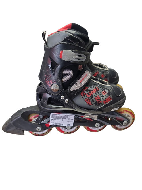 Vist Large View of Product Image Which is Used Bladerunner 11-1 Junior Rec Fitness Skates Black Adjustable