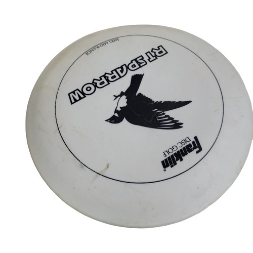 Vist Large View of Product Image Which is Used Franklin RT SPARROW MID Disc Golf Mid Range White