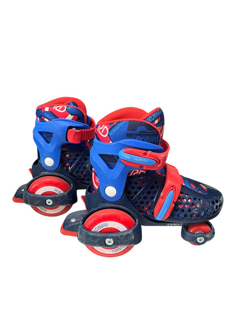 Vist Large View of Product Image Which is Used RollerDerby ADJ 11K-2Y Child Roller Quad Skates Royal Blue Adjustable