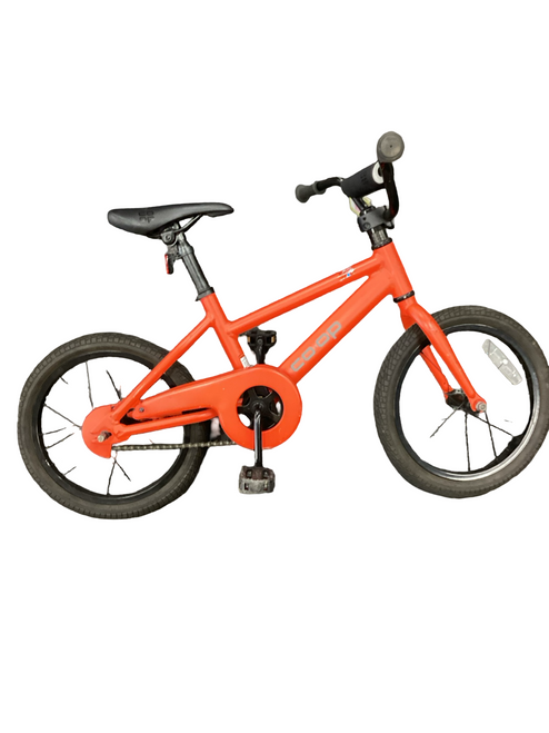 Vist Large View of Product Image Which is Used CO-OP REV 16 Comfort Bike Boys Red 16"