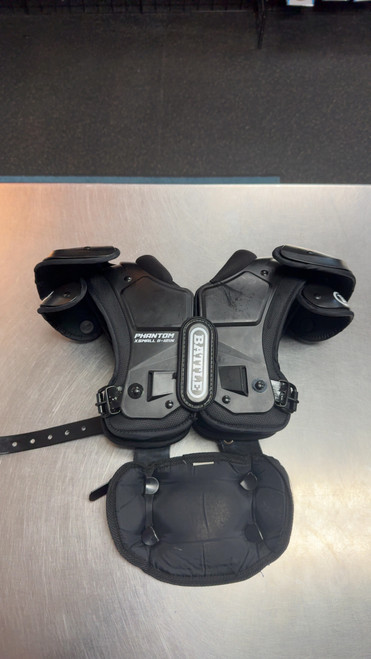 Vist Large View of Product Image Which is Used Battle Sports PHANTOM II FB Shoulder Pads Black XS