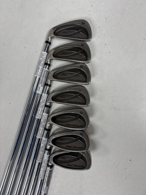 Vist Large View of Product Image Which is Used Wilson FATSHAFT NO 4I Mens Iron Set LH 3I-PW
