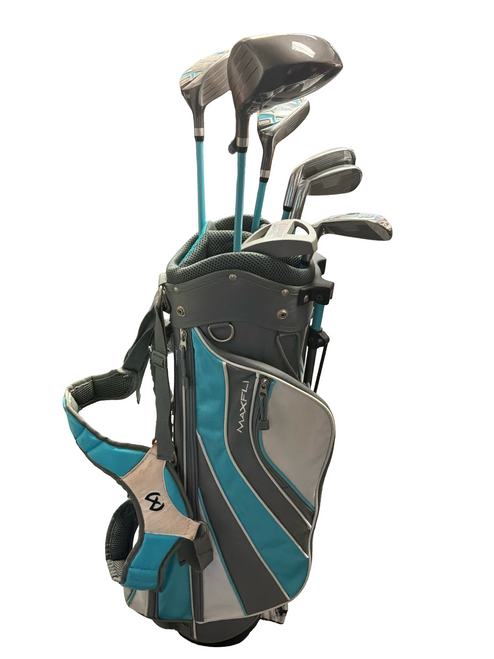 Vist Large View of Product Image Which is Used Maxfli REV3 Jr Club Set RH 8 Piece